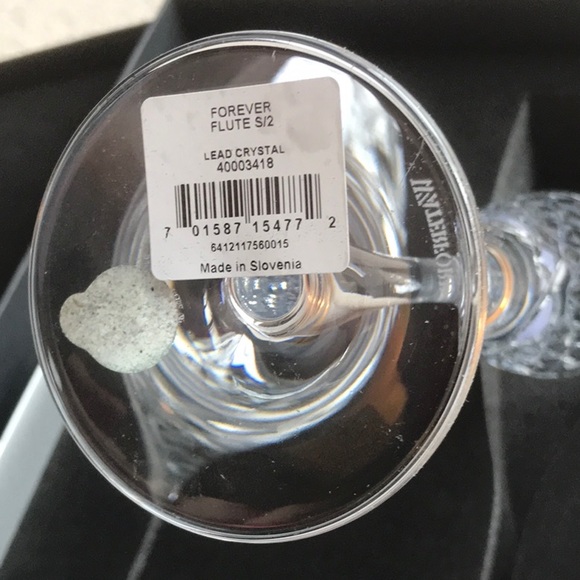 WATERFORD “ Love “ flutes  *NEW* - Picture 4 of 6
